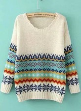 Color: Blanco/Estampado Talla: Única